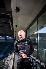 Der 56-jährige Deutsche Peter Zeidler ist seit einem halben Jahr Trainer des FC St. Gallen. Er besitzt einen Vertrag bis 2021. (Bild: Mareycke Frehner)