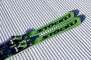 Ski Laser SX mit der Bindung N SP12.