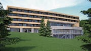 Nur ein Modell geblieben: Die Stimmbürger von Wildhaus-Alt St. Johann lehnten eine Beteiligung der Gemeinde am geplanten Jufa-Hotel ab und versenkten damit die Pläne der Investoren und Betreiber. (Bild: PD)