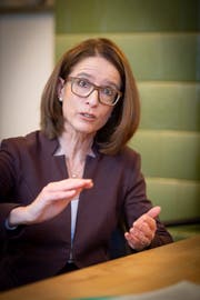 Ständeratskandidatin der St.Galler FDP, Susanne Vincenz-Stauffacher (Bild: Ralph Ribi)