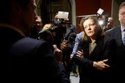 Heidi Z'graggen im Bundeshaus in Bern. (Bild: KEY)