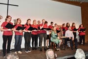 Auch musikalische Einlagen gehören zur Produktion «Bist du noch da?».