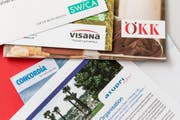 Eine Vielfalt an Kassen versichert uns im Gesundheitswesen. (Bild: Keystone/Gaetan Bally)