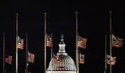 Gestern blieben Sehenswürdigkeiten in Washington geschlossen. Im Bild das Capitol. (Bild: Carolyn Kaster/AP)