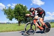 Stefan Küng an der Tour de Suisse 2017. (Bild: KEYSTONE/Gian Ehrenzeller)