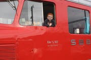 Luka Streck hat die Nacht vor der Reise kaum geschlafen, weil er so aufgeregt war. (Bilder: PD)