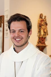 Nico Oberholzer hat an Heiligabend einen Einsatz als Ministrant. (Bild: Andrea Müntener-Zehnder)