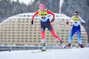 Teresa Stadlober wurde im Dezember in Davos Siebte.(Bild:KEYSTONE/Juergen Staiger)
