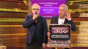 «Hallo Regie?» Moderator Röbi Koller (rechts) mit Musiker Herbert Grönemeyer.(Screenshot SRF)