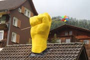 Eines der Kunstwerke in Krinau. (Bild: Corinne Bischof)