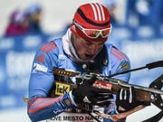 Der Russe Anton Schipulin kündigt seinen Rücktritt an (Bild: KEYSTONE/EPA/FILIP SINGER)