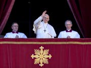 Papst Franziskus hat in seiner Weihnachtsbotschaft zu Frieden in Nahost und dem Jemen aufgerufen. (Bild: Keystone/EPA ANSA/ANGELO CARCONI)