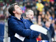 Der Davoser Cheftrainer Harijs Witolinsch konnte sein Team gegen das Team Canada nicht zum Sieg coachen (Bild: KEYSTONE/GIAN EHRENZELLER)
