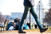 Wegen des Shutdowns war die Abfallentsorgung in Washington nur noch eingeschränkt sichergestellt. (Bild: Jim lo Scalzo/Keystone)
