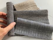 Die Textilien aus Bananengarn haben ähnliche Eigenschaften wie Jute, Hanf oder Leinen. (Bild: Hochschule Luzern)