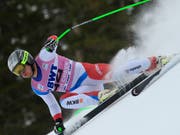 Ralph Weber erlitt im Abfahrtstraining in Bormio eine Schulterverletzung (Bild: KEYSTONE/FR37383 AP/NATHAN BILOW)