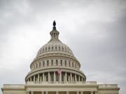 Die Haushaltssperre dauert an. Parlamentarier und Präsident Trump geben sich gegenseitig die Schuld (the Capitol, das Parlamentsgebäude in Washington). (Bild: KEYSTONE/AP/PABLO MARTINEZ MONSIVAIS)