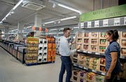 Blick in die neue Lidl-Filale in Sarnen. (Bild: Corinne Glanzmann, 28. August 2018)