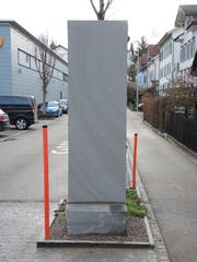 Der «Stein des Anstosses» in der Bachstrasse. (Bild: PD)