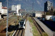 Die Bahnlinie zwischen Buchs und Sargans ist seit 16.15 Uhr unterbrochen. (Archivbild: Ralph Ribi)