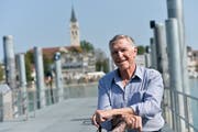 Marcel Trost sucht in Romanshorn seine Jugendliebe. (Bild: Donato Caspari)