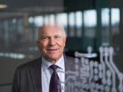 «Eine bessere Lösung ist nicht in Sicht»: Hans Hess, Präsident des Verbands Swissmem der Schweizer Maschinen-, Elektro- und Metall-Industrie, zum ausgehandelten Rahmenabkommen zwischen der Schweiz und der EU. (Bild: KEYSTONE/GAETAN BALLY)