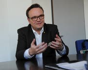Hat ein intensives und erlebnisreiches Jahr hinter sich: Baudirektor Roger Nager. (Bild: Urs Hanhart, Altdorf, 19. Dezember 2018)