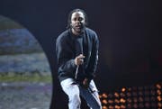 Der 31-jährige Kendrick Lamar zählt ebenfalls zu den grossen Rappern. (Bild: AP)