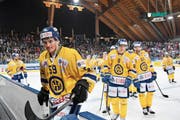 Dario Simion: EVZ-Freigabe für Davos und den Spengler-Cup. (Bild: Gian Ehrenzeller/Keystone (27. Dezember 2018))