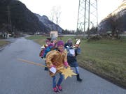 Die Sternsinger unterwegs in Erstfeld. (Bild: PD)