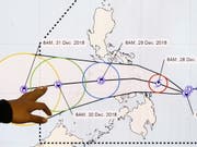 Nach einem starken Erdbeben in der Region der Philippinen hatten Experten am Samstagmorgen vor Tsunami-Wellen gewarnt. (Bild: KEYSTONE/EPA/ROLEX DELA PENA)