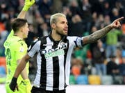 Valon Behrami schoss gegen Cagliari sein erstes Saisontor (Bild: KEYSTONE/EPA ANSA/LANCIA)
