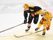 Gregory Hofmann (links) stürmt in der nächsten Saison für den EV Zug (Bild: KEYSTONE/PPR/ALESSANDRO CRINARI)
