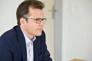Das Ziel vor Augen: Dominik Diezi ist schon fast gewählt. (Bild: Donato Caspari)