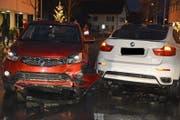 An den Fahrzeugen entstand erheblicher Sachschaden. (Bild: Landespolizei FL)