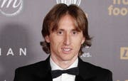 Luka Modric vor der Verleihung des Ballon d'Or. (Bild: Keystone/Yoan Valat (Paris, 3. Dezember 2018)