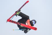 Spektakuläres Vorbild: Andri Ragettli, hier an den Olympischen Spielen. (Bild: Ulrik Pedersen/Freshfocus (Pyeongchang, 18. Februar 2018))