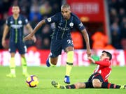 Fernandinho und Manchester City überspringen die Hürde Southampton (Bild: KEYSTONE/AP PA/ADAM DAVY)