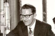 Hans Segenreich war der erste Präsident der IG Grabs.