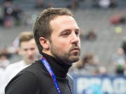 Der Schweizer Nationaltrainer David Jansson (Bild: KEYSTONE/HANDOUT SWISS UNIHOCKEY/FABIAN TREES)