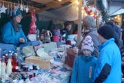 Am Christkindlimarkt gab es viel zu entdecken. (Bilder: PD)