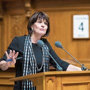 Doris Leuthard musste gestern im Nationalrat eine Niederlage einstecken. (Bild: Alessandro Della Valle/Keystone (Bern, 4. Dezember 2018))