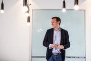 Jonathan Green Chef von Juul Labs. Die amerikanische Firma lanciert in der Schweiz neue E Zigaretten, die in der USA sehr erfolgreich sind. (Bild: Nadia Schärli)
