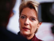 Bundesrat als nächste Etappe einer schnörkellosen Karriere: die frisch gewählte Bundesrätin Karin Keller-Sutter. (Bild: KEYSTONE/EDDY RISCH)