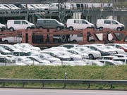 Autoverkauf in Deutschland harzt (Bild: KEYSTONE/CHRISTIAN BEUTLER)