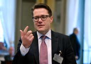 St.Galler Regierungsrat und Finanzchef Benedikt Würth. (Bild: Regina Kühne)