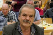 Werner Zgraggen beim Public Viewing in Erstfeld. (Bild: Carmen Epp, 5. Dezember 2018)