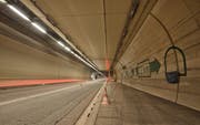 Blick in den Arlbergtunnel (Bild: Gerald Ramsbacher/Asfinag)
