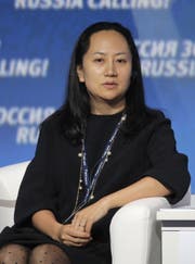 Meng Wanzhou, Finanzchefin von Huawei. (Bild: EPA)