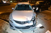 Ein anderes beschädigtes Auto. (Bild: PD/Luzerner Polizei)